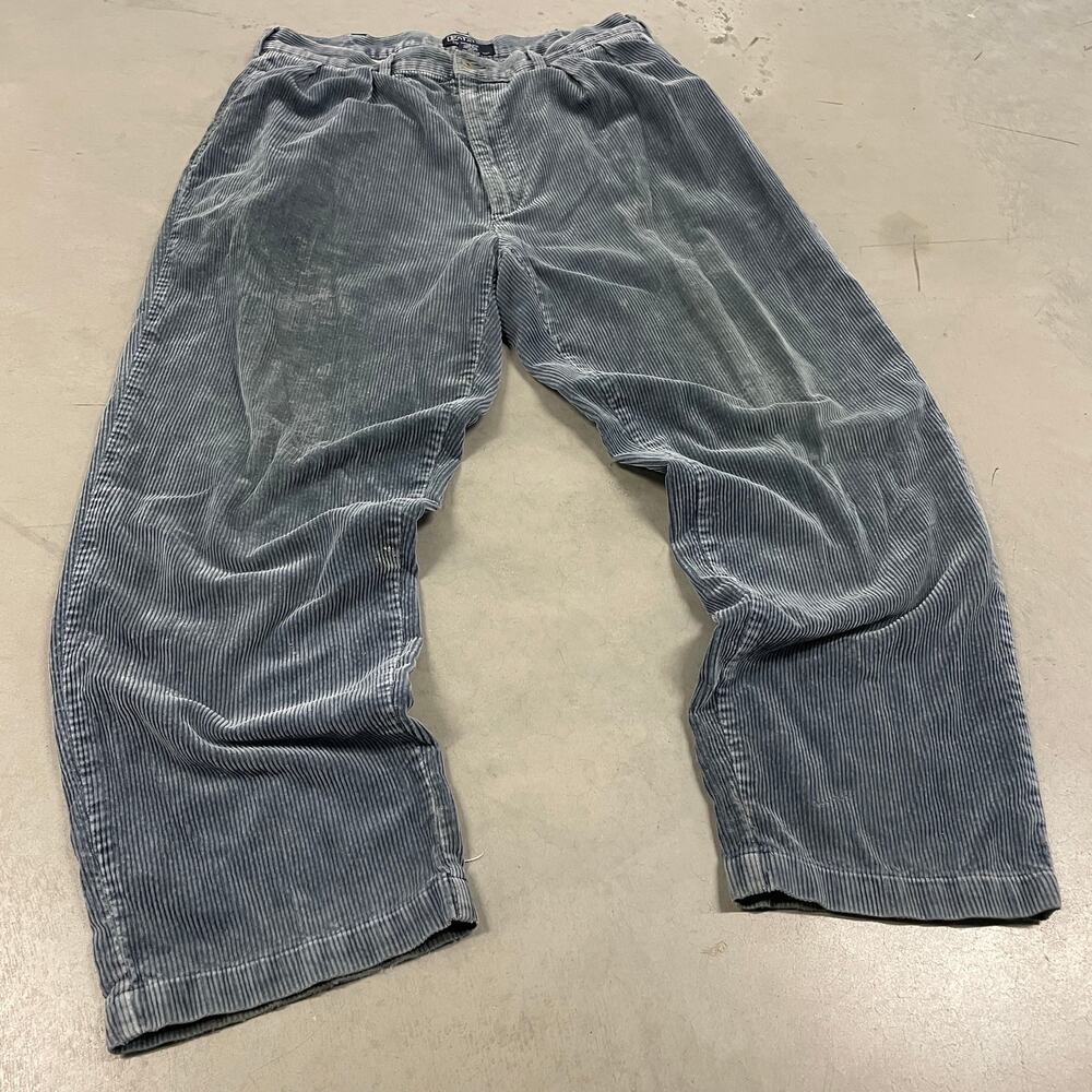 vintage 90s baggy corduroy Ralph Lauren dress pants 36x30